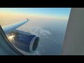 Delta Airlines Airbus A319-100 takeoff with light traffic