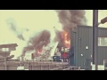 Scrapyard Fire 24th April 2012, European Metal Recycling Plant in West London