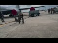 Alligator on runway at Florida Air Force base captured