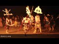 Saturday Night Crown Dancers around the bonfire