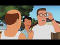 King of the Hill- Bill and Dale fight over a beer can