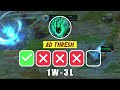 AD THRESH IS A MENACING STRATEGY