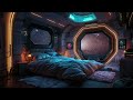 Interstellar Odyssey | Spend Time to Rest in Your Sci-FI Space Ship | Deep White Noise, Sleep, Focus