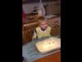 JakeyBoy blows 3rd bday candles out