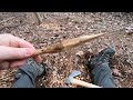 Hand Carving a Birch Wood Spatula
