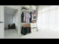 NEVER TOO SMALL: Bold, Two Toned Small Apartment, Singapore - 47sqm/505sqft