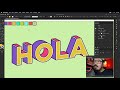 TUTORIAL // Letras 3D en Adobe Illustrator