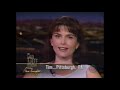Roma Downey on The Late Late Show with Tom Snyder (1998)