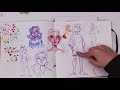 Finished Sketchbook Tour #25 | SKETCHES OF SKETCHY PROPORTIONS!?