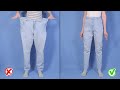 How to downsize jeans to fit you perfectly!