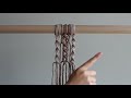 DIY Macrame Tutorial: June Series - Working with Colour! Ep. 5 - Spirals and Diamonds!