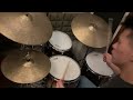 Two different tunings for jazz drummers
