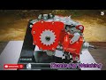 I converted a motorcycle engine into a gearbox (with reverse gear)