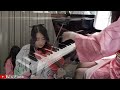 Demon Slayer OP「Gurenge」Piano & Violin Cover | When Nezuko and Kochou Shinobu playing Gurenge