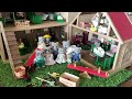 Vintage 1985 Sylvanian Families House : set up & tour