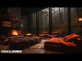 Fall Asleep Quickly with Rain Sound in Forest - Cozy Bedroom with Rain Sounds