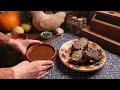 Cooking Up a Fall Feast from 1808 |Real Historic Recipes ASMR|