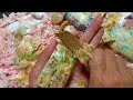 Dry soap cutting ASMR/Soap carving/Satisfying and relaxing video ASMR