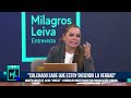 Milagros Leiva Entrevista - AGO 08 - 2/3 - VIVE EN UN MUNDO DE FANTASÍAS | Willax