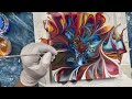 (1108) Modified Bloom Technique~Swirls~Paint Pouring