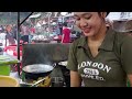 So Popular! Khmer Cake, Dessert, Fruit, Noodles, Yellow Pancake, & More - Cambodian Street Food