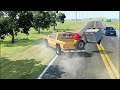 Thrilling Police Chase & Car Crash In Beamng.drive - Kidnapping Incident!