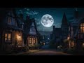 Crickets in Medieval Village - Night Sounds for Sleep, Relaxation, Meditation, and Stress Relief