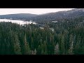 Drone Flight over Pine Martin, Lake Alpine