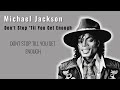 Don't Stop 'Til You Get Enough - Michael Jackson (Lyrics)