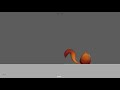 Ball with tail animation