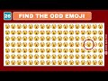 Find the Odd Emoji game | Emoji Quiz challenge | #10