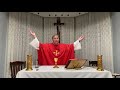 Catholic Mass Pentecost May 19 2024