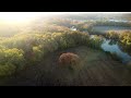 153 Flying Over Michigan's St. Joseph River and Spectacular  Fall Colors