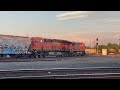 BNSF 1045 Leads the Sac Local to Mormon Yard