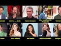 Famous Hollywood Actresses And Their Husbands/Boyfriends