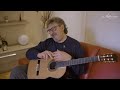 Aniello Desiderio plays Altamira Guitars from Naples, Italy