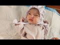 Big newborn baby just after birth is not so Happy to be Born #cute #baby #birth