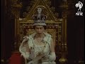 Queen Elizabeth II Speech: State Opening Of Parliament (1960) | British Pathé