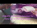 Unboxing the PHILIPS Compatible Solution for easy de- wrinkling steamer.