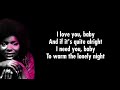 Can't Take My Eyes Off You - Gloria Gaynor (Cover Lyrics)