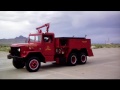 Wendover Field May 2016 Deuce and a half M45 Fire Truck Fedelcode 5 Siren