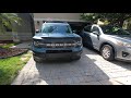 Install & Review of AVS Aeroskin II Hood Protector Accessory 2021 Ford Bronco Sport -- FAST AND EASY