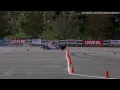 Chevy LS powered S10 Truck drifting on an Auto-X track - 4K