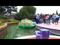 [4K] Disneyland Paris - Storybook Land Canal Boat Ride - Le Pays des Contes de Fées