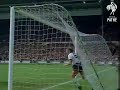 Ghost goal Wembley 1966.  Closest camera view,  super-slow replay.