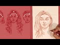 how to draw hair and different hairstyles for beginners | step by step tutorial