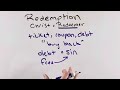 The Meaning of Christ the Redeemer & Redemption