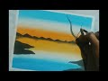 #easy_and_simple_painting #trending #viral #art #sunset_view #oil_pastel_painting #diy #crafts #Diy