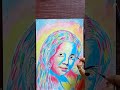 Acrylic painting for beginners abstract portrait