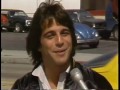 Tony Danza Huell Howser at Pink s Hot Dogs 1981